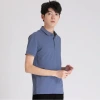 Customized golf short-sleeved polo shirts, men's silk-screened T-shirts, work clothes, embroidered advertising shirts, summer loose men's wear details Picture